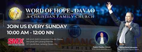 word of hope sm north|Word of Hope Christian Family Church .